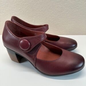Dansko Shoes Womens Size 41 US 10.5-11 Mary Jane Style Page Waterproof Leather